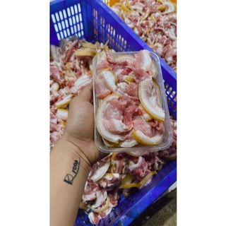 Heo rừng lai làm sạch cắt lát sẵn hộp 500gr (giao tphcm)