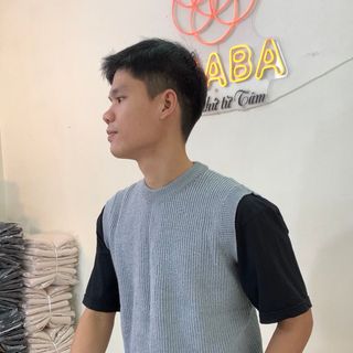 Áo len gile nam cổ tròn Hàn Quốc, dày dặn, sẵn hàng số lượng lớn tại Hà Nội