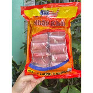 Ba chỉ bò Mỹ cuộn tươi ngon vỉ 500g (giao hỏa tốc TPHCM)