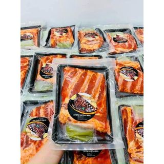 Sườn ướp vị nướng BBQ ướp sẵn 1kg (giao tphcm)