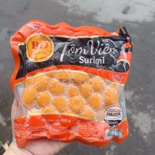 Tôm viên chiên túi 500gr (giao tphcm)