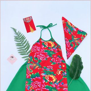 ÁO DÀI/ SET BỘ HOẠ TIẾT CON CÔNG