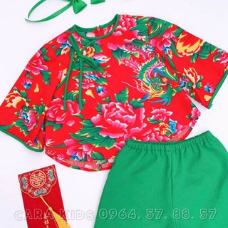 ÁO DÀI/ SET BỘ HOẠ TIẾT CON CÔNG