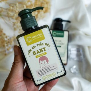 TẮM GỘI THẢO MỘC BABY PREMIUM 150ML - CHAVA NATURAL BEAUTY