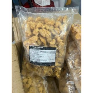 GÀ KARAAGE CHIÊN GIÒN Team Đen bịch 1kg (giao tphcm)