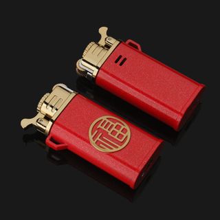 BẬT LỬA KHÈ GAS ĐÁ RÃNH TAY CHIEF CF220F CHỮ PHÚC - XÀI GAS