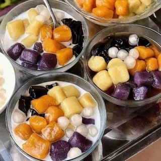 (Giao hỏa tốc tphcm )Khoai lang dẻo viên nhà làm 500g