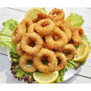 Mực khoanh, mực vòng tươi ngon 1kg net 6 (giao hỏa tốc TPHCM)