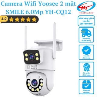 Camera Wifi Yoosee 2 mắt SMILE 6.0Mp YH-CQ12 giá sỉ