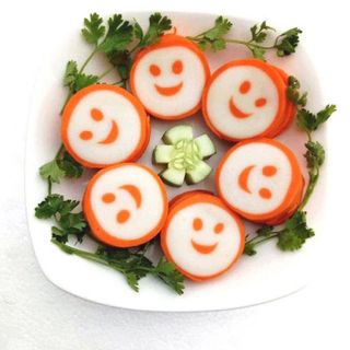 Viên thả lẩu hình mặt cười gói 350gr (giao tphcm)