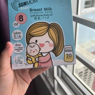 Tìm đại lý phân phối túi trữ sữa thương hiệu Sunmum Thái lan