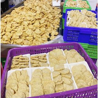 Chả mực giã tay khay 500gr (giao Tphcm)