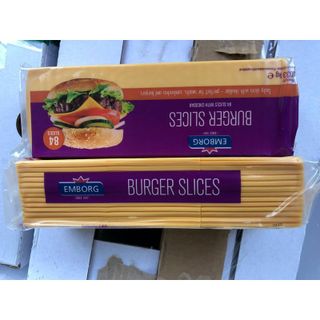 Phô Mai Lát Burger Slices 84 miếng 1.033kg giá sỉ