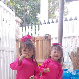Áo dài thiết kế cho Mẹ & Bé