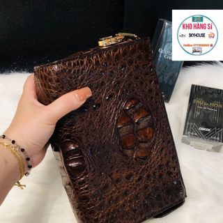 CLUTCH DA CÁ SẤU THẬT VIP