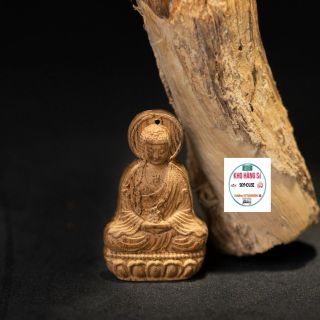 MẶT TRẦM HƯƠNG PHONG THỦY TREO XE HOẶC LÀM MẶT DÂY CHUYỀN CAO CẤP