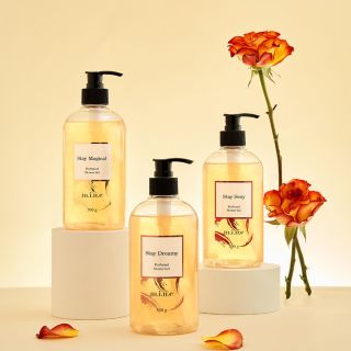 STAY MAGICAL GEL TẮM NƯỚC HOA NHŨ VÀNG CỦA MINE CHAI 500ML