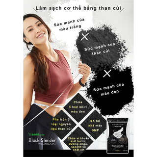VIÊN UỐNG HỖ TRỢ GIẢM CÂN BLACK SLANDER 60 viên
