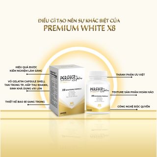 VIÊN UỐNG 𝗣𝗘𝗥𝗙𝗘𝗖𝗧 𝗦𝗞𝗜𝗡 𝗣𝗥𝗘𝗠𝗜𝗨𝗠 𝗪𝗛𝗜𝗧𝗘 X8 𝗗𝗔𝗠𝗢𝗗𝗘 𝗦𝗜𝗘̂𝗨 𝗣𝗛𝗔̂̉𝗠 𝗟𝗔̀𝗠 𝗧𝗥𝗔̆́𝗡𝗚 𝗖𝗛𝗢̂́𝗡𝗚 𝗡𝗔̆́𝗡𝗚 𝗧𝗥𝗘̉ 𝗛𝗢𝗔́ 𝗗𝗔 HỘP 60 VIÊN