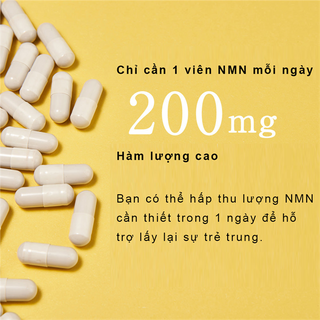 VIÊN UỐNG TRỂ HÓA DA CHỐNG LÃO HÓA NMN SEEDCOMS 30 viên (30 ngày)