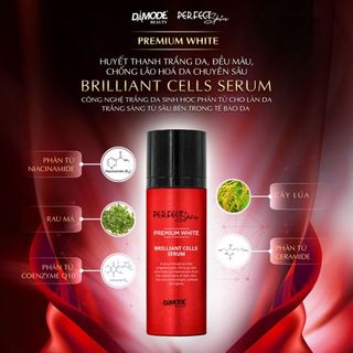 BRILLIANT CELLS SERUM HUYẾT THANH TRẮNG DA ĐỀU MÀU CHỐNG LÃO HÓA DAMODE CHAI 30ML