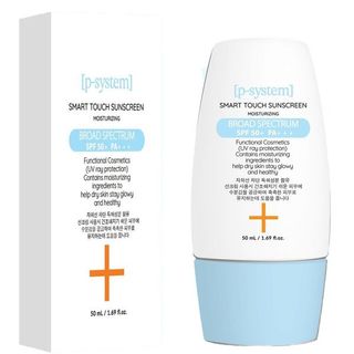 SMART TOUCH SUNCREEN MOISTERIZING 𝐊𝐄𝐌 𝐂𝐇𝐎̂́𝐍𝐆 𝐍𝐀̆́𝐍𝐆 DƯỠNG TRẮNG DA PSYSTEM DAMODE CHAI 50ML