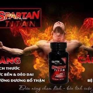 Thực Phẩm Chức Năng Hỗ Trợ Tăng Cường Sức Khỏe Sinh Lý Nam Giới Spartan Titan Damode Lọ 30 Viên