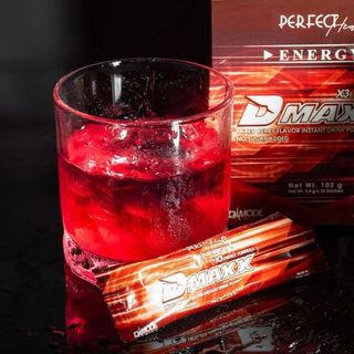 DMAXX THỨC UỔNG BỔ SUNG VITAMIN TĂNG NĂNG LƯỢNG DAMODE HỘP 30 GÓI MÀU ĐỎ