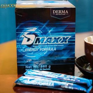 DMAXX THỨC UỔNG BỔ SUNG VITAMIN TĂNG NĂNG LƯỢNG DAMODE HỘP 30 GÓI MÀU XANH