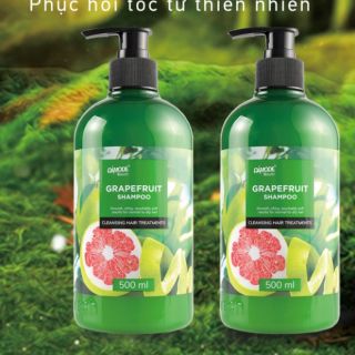 DẦU GỘI GRAPEFRUIT SHAMPOO NGĂN NGỪA RỤNG TÓC DƯỠNG TÓC TINH CHẤT BƯỞI DAMODE CHAI 500ML