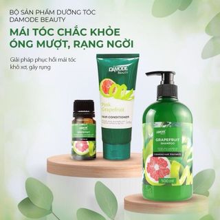 GRAPEFRUIT HAIR SERUM TINH DẦU KÍCH THÍCH NUÔI DƯỠNG PHỤC HỒI HƯ TỔN TÓC DAMODE CHAI 10ML