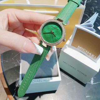 ĐỒNG HỒ DA NỮ CAO CẤP M.K GREEN