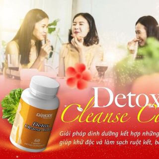 Detox & Cleanse Colon Viên Uống Thanh Lọc & Thải Độc Ruột Cao Cấp Độc Quyền Damode Lọ 60 Viên