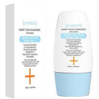 SMART TOUCH SUNCREEN MOISTERIZING 𝐊𝐄𝐌 𝐂𝐇𝐎̂́𝐍𝐆 𝐍𝐀̆́𝐍𝐆 DƯỠNG TRẮNG DA PSYSTEM DAMODE CHAI 50ML