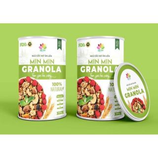 HẠT NGŨ CỐC GRANOLA MIN MIN CHÍNH_HÃNG