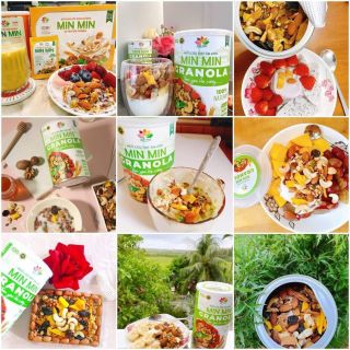 HẠT NGŨ CỐC GRANOLA MIN MIN CHÍNH_HÃNG