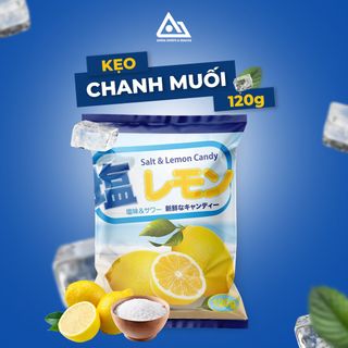 Kẹo chanh muối Salt & Lemon Candy 120g nhập khẩu Malaysia An Gia Sweets Snacks giá sỉ