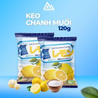 Kẹo chanh muối Salt & Lemon Candy 120g nhập khẩu Malaysia An Gia Sweets Snacks giá sỉ