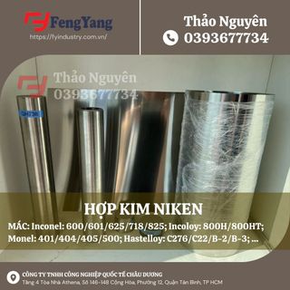 CUNG CẤP HỢP KIM NIKEN INCONEL, INCOLOY, MONEL, HASTELLOY giá sỉ