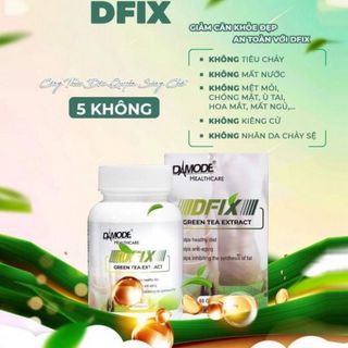 Trà Giảm Cân Dfix Cao Cấp Độc Quyền Damode Lọ 60 Viên