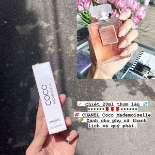 Tổng hợp nước hoa chiết 20ml xịn lưu hương trên 8 tiếng