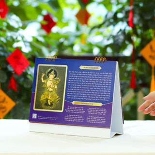 LỊCH ĐỂ BÀN TRONG SUỐT 2024 - 12 VỊ PHẬT BẢO HỘ