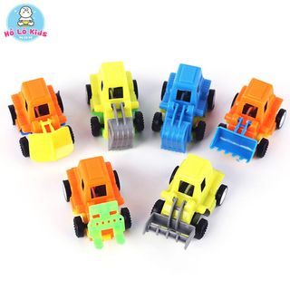 Xe ô tô đồ chơi mini chạy cót, cần cẩu, máy bay kéo lùi dễ thương nhiều loại Hồ Lô Kids