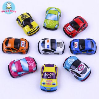 Xe ô tô đồ chơi mini chạy cót, cần cẩu, máy bay kéo lùi dễ thương nhiều loại Hồ Lô Kids