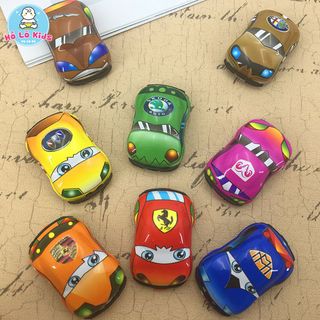 Xe ô tô đồ chơi mini chạy cót, cần cẩu, máy bay kéo lùi dễ thương nhiều loại Hồ Lô Kids
