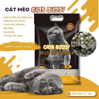 Cát Vệ Sinh Cho Mèo - CATS BUDDY - HCM