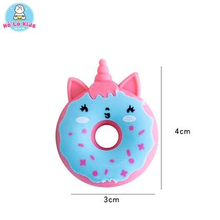 Gôm tẩy bút chì hình bánh rán cute dễ thương siêu sạch cho học sinh Hồ Lô kids giá sỉ