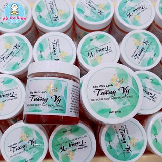Wax lông veo, Sáp wax lạnh Tường Vy 250gr wax lông tận gốc lông nách chân tay bikini và ria mép Hồ Lô Kids