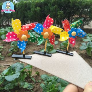 Kẹp tóc chong chóng 7 màu cho bé dễ thương, thời trang Hồ Lô Kids