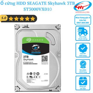 Ổ cứng HDD SEAGATE Skyhawk 3TB – Hàng Cty – ST3000VX010 giá sỉ